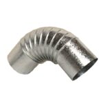 Curva corrugada 45° 6"