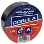 CINTA AISLADORA NEGRO C146 18MM X 20MT