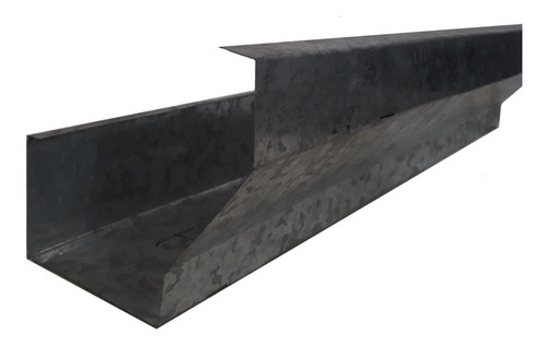 Canaleta STD x 2.44mts Des 0,305 CH 25 Galvanizada