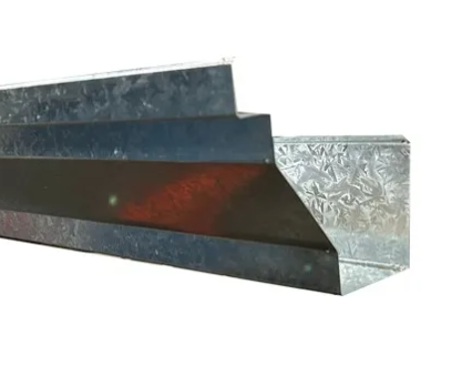 Canaleta STD x 2.44mts Des 0,407 CH 25 Galvanizada