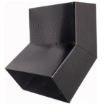 Codo Desagüe 6x12 Frente 45º Color Negro