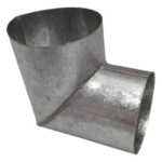 Codo 4" Pulgadas 90° Desagüe Galvanizado