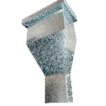Recibidor Artístico N1 10x5 Galvanizado